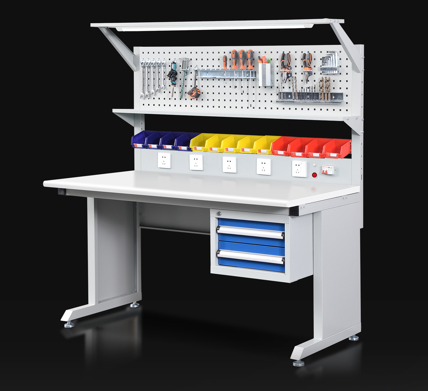 Workshop Tools Table - طاولة عمل مضادة للكهرباء الساكنة من