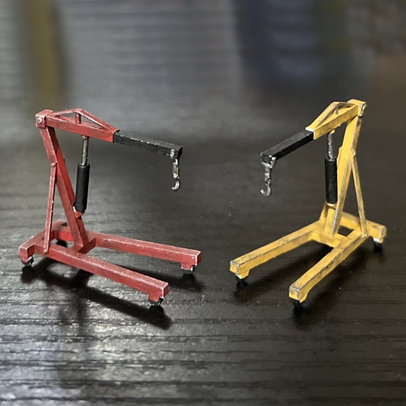 Workshop Tools 3D Model - قطعة واحدة، حامل محرك مقياس 1/64،