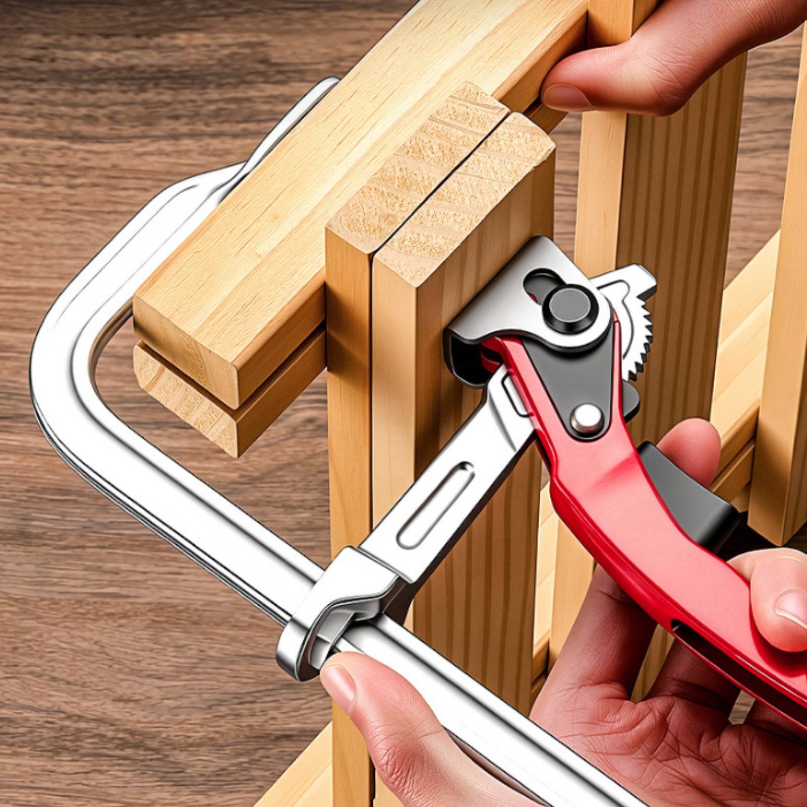 قطعتان من مشبك F ذو الراتشيت،  - مراجعة Tools For Woodworking Workshop وسعره