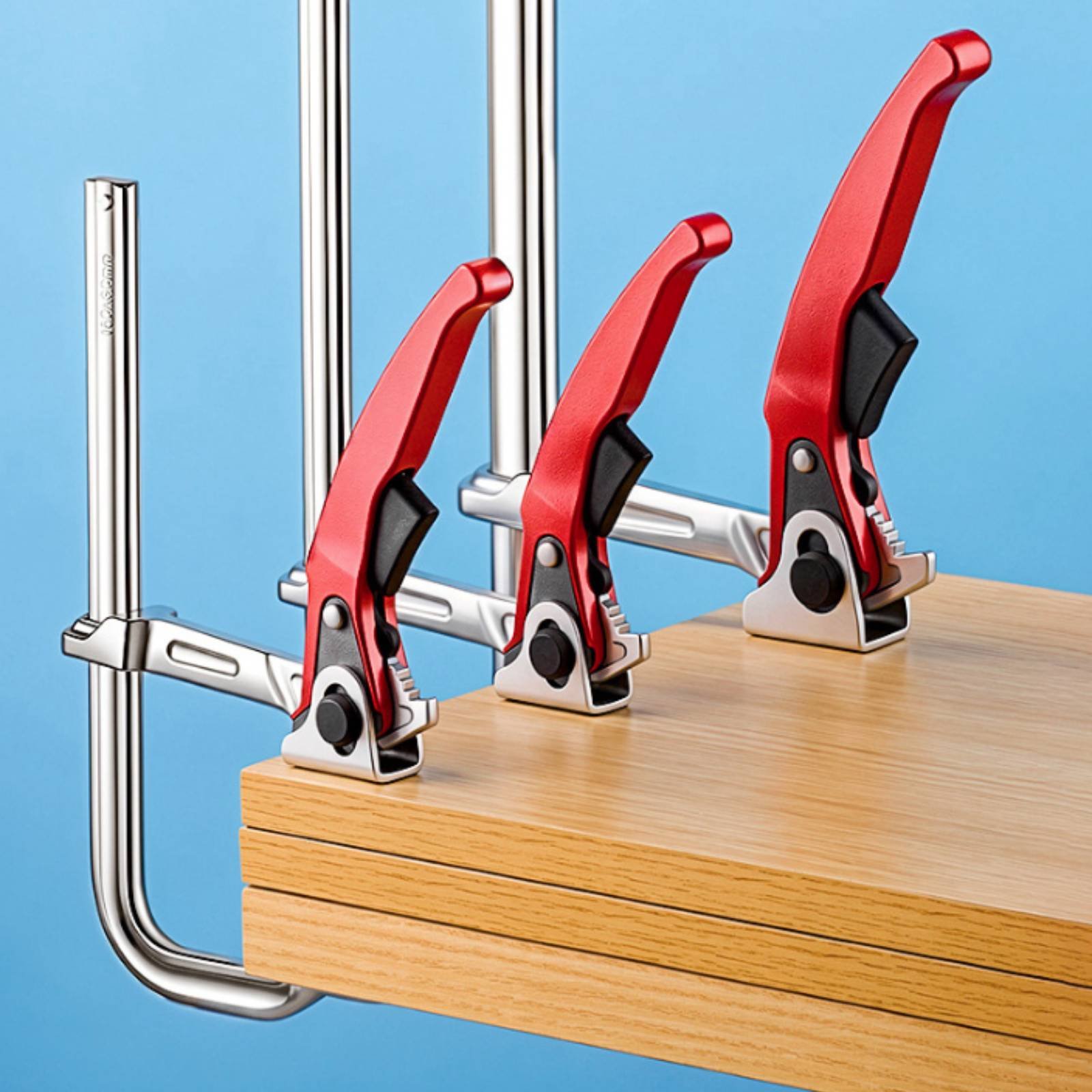 قطعتان من مشبك F ذو الراتشيت،  - مراجعة Tools For Woodworking Workshop وسعره