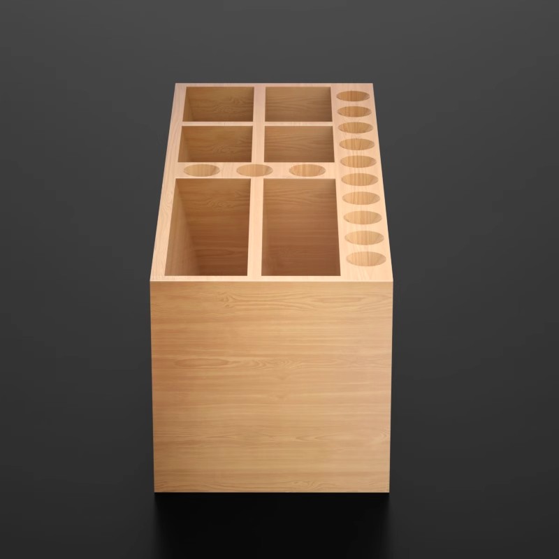 Amaoe M63 بامبو صندوق تخزين مت - مراجعة Tools For Woodworking Workshop وسعره