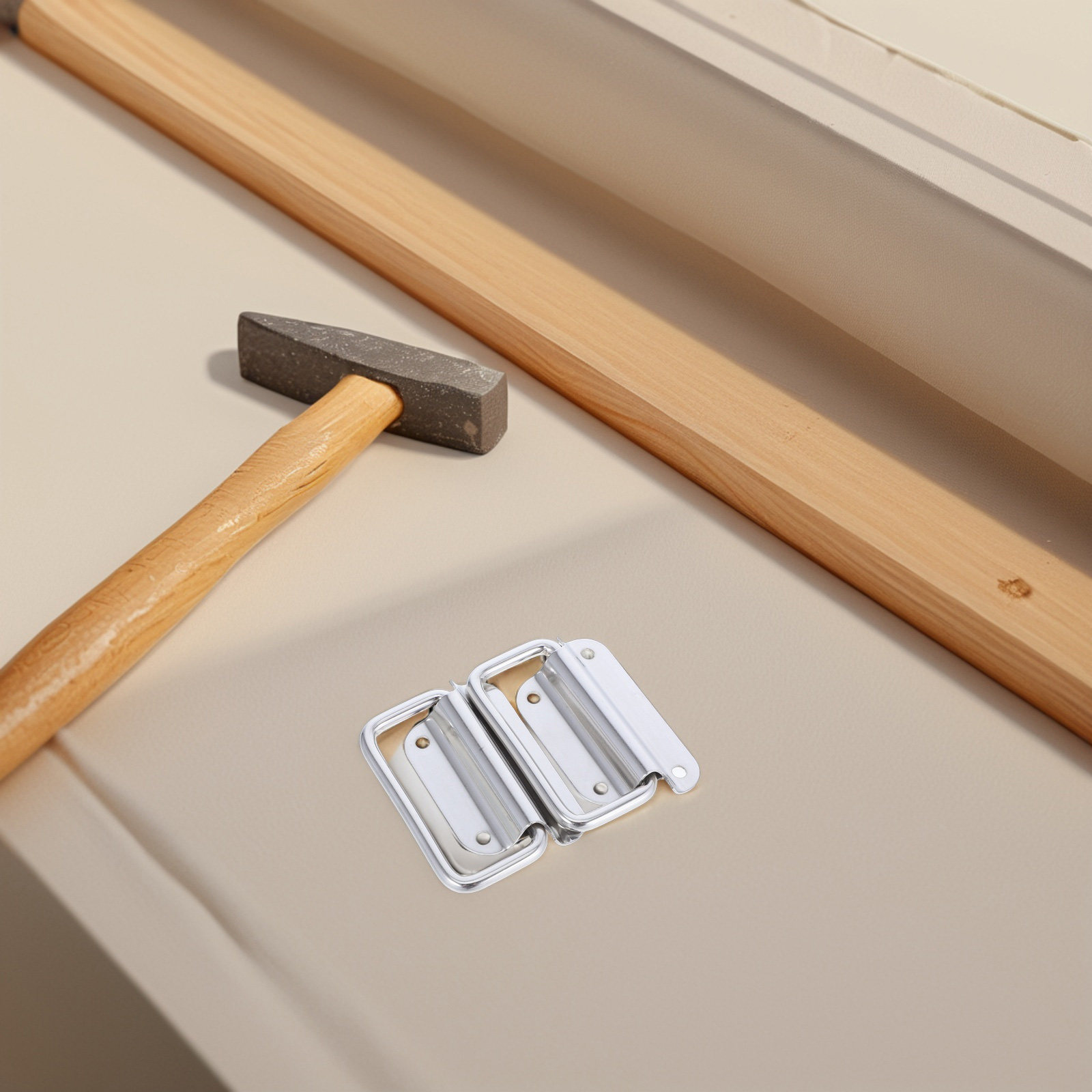 قطعتان من مقابض قابلة للطي من  - مراجعة Tool Chest Cabinet وسعره