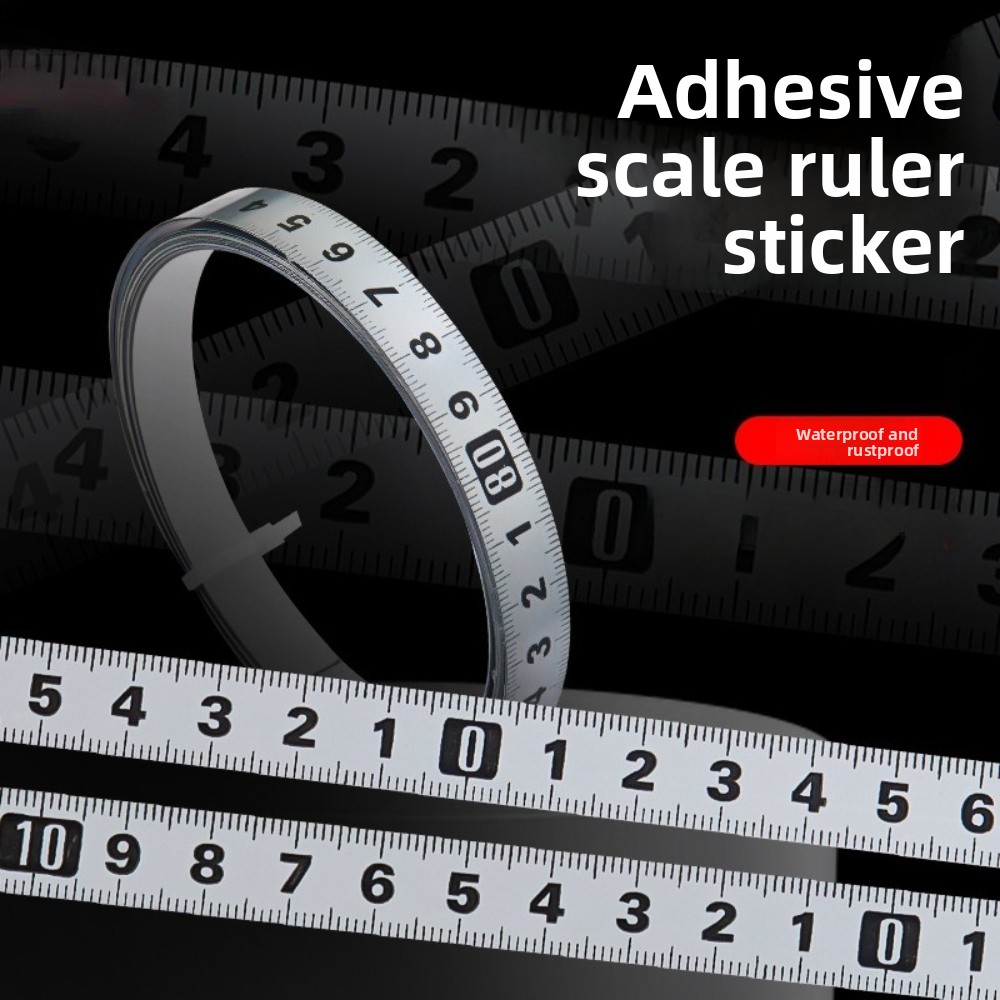 شريط قياس ذاتي اللصق 1 متر من  - مراجعة Workshop Use Tools وسعره