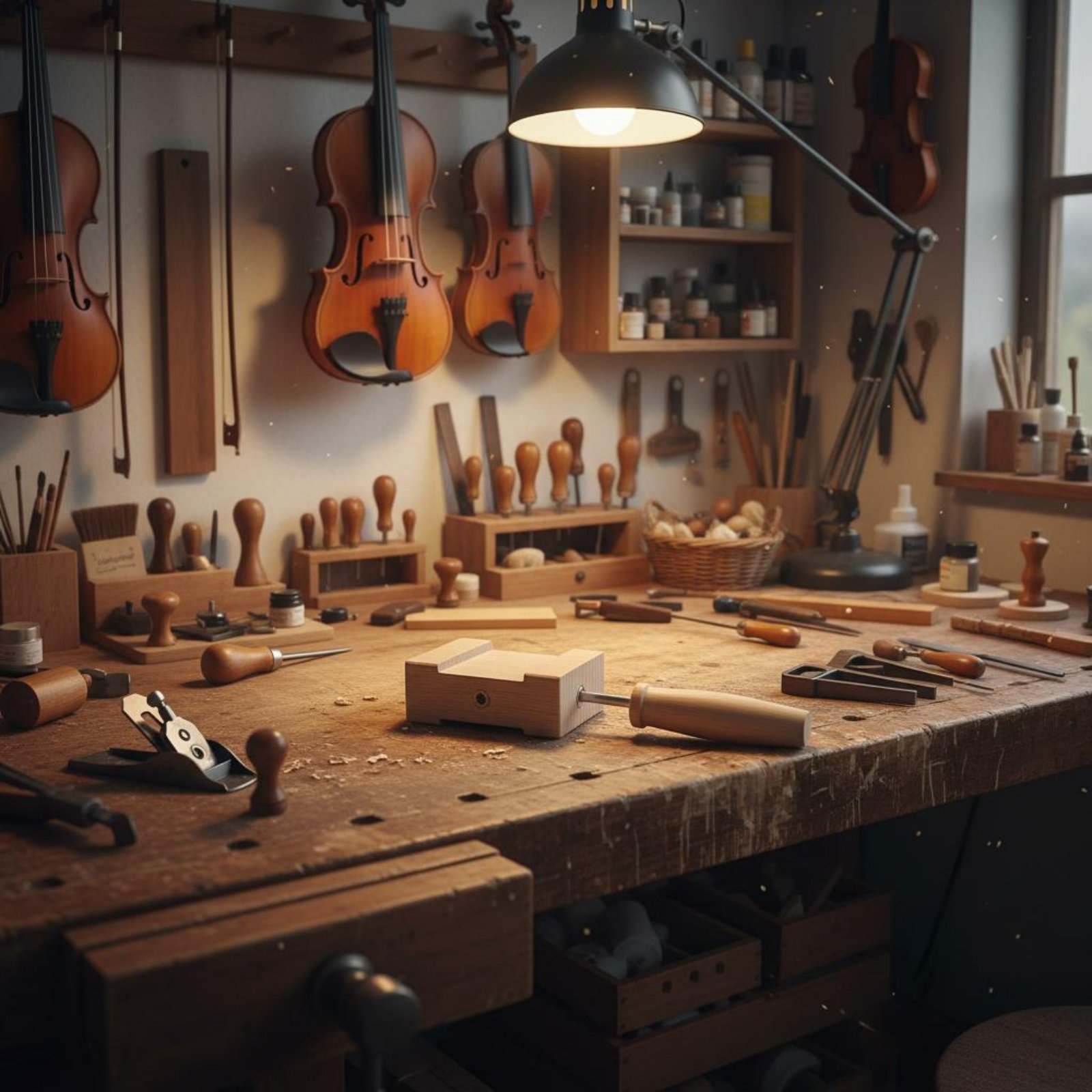 أداة تركيب جسر الكمان الاحتراف - مراجعة Workshop Use Tools وسعره