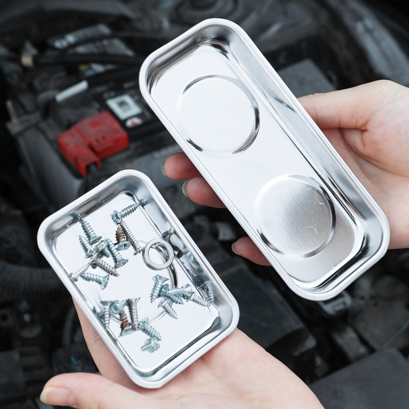 صينية مغناطيسية للأجزاء، وعاء  - مراجعة Magnetic Parts Tray وسعره