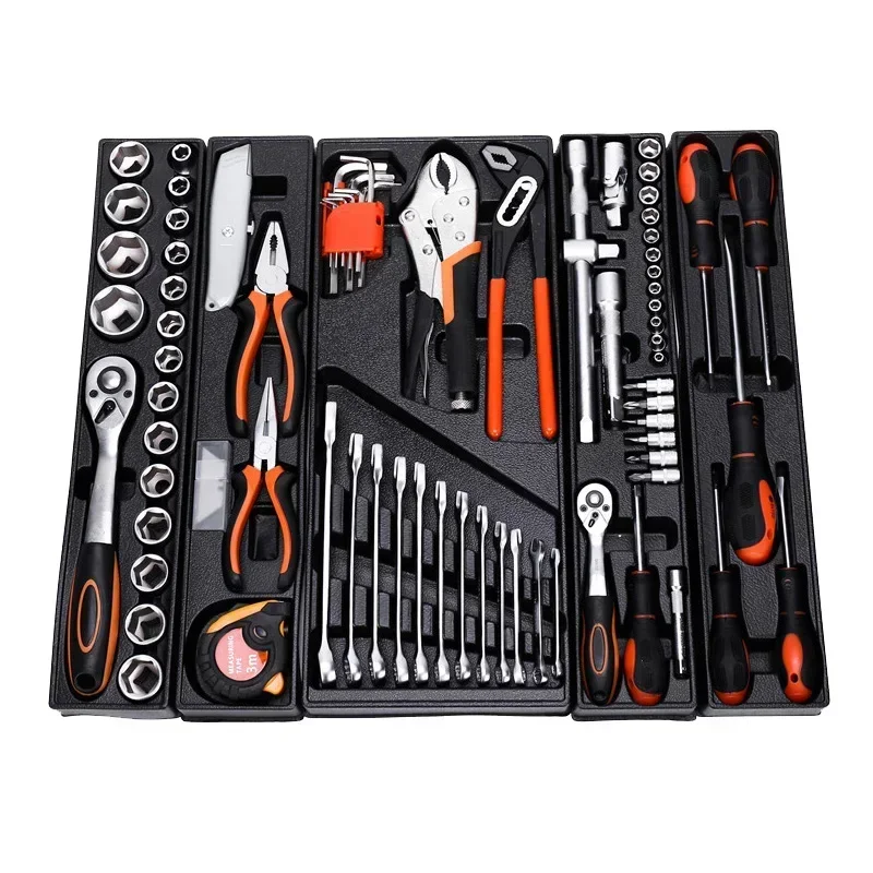 طقم أدوات في صندوق حديدي بثلاث - مراجعة Workshop Tools Price وسعره