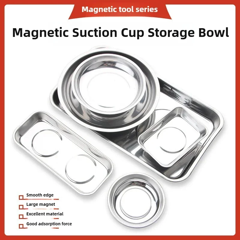 وعاء مغناطيسي مربع الشكل، متين - مراجعة Magnetic Parts Tray وسعره